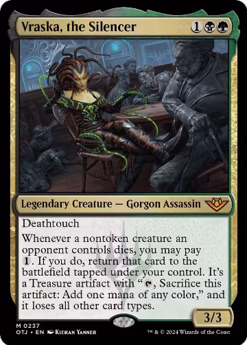 Vraska, the Silencer (237), Outlaws of Thunder Junction — Magic card price