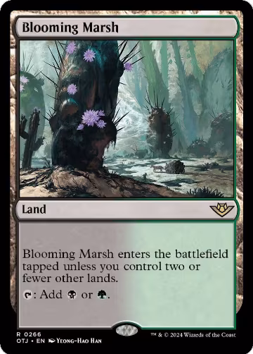 Blooming Marsh (266), Outlaws of Thunder Junction — Magic card price