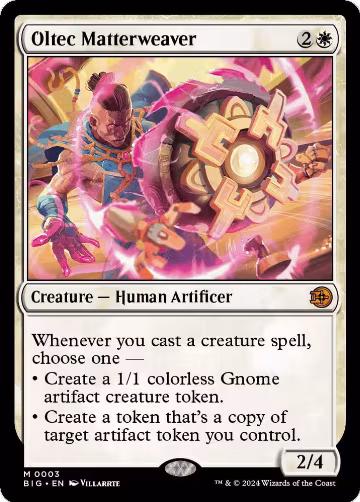Oltec Matterweaver (3), Outlaws of Thunder Junction: The Big Score — Magic card price