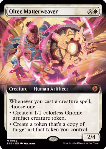 Oltec Matterweaver (Extended Art) (68), Outlaws of Thunder Junction: The Big Score — Magic card price
