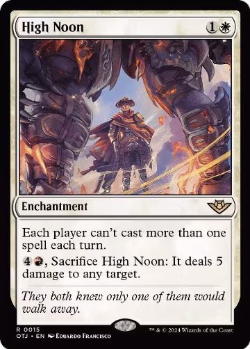 High Noon (15), Outlaws of Thunder Junction — Magic card price
