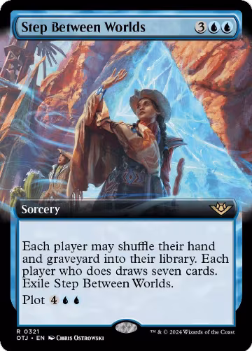 Step Between Worlds (Extended Art) (321), Outlaws of Thunder Junction — Magic card price