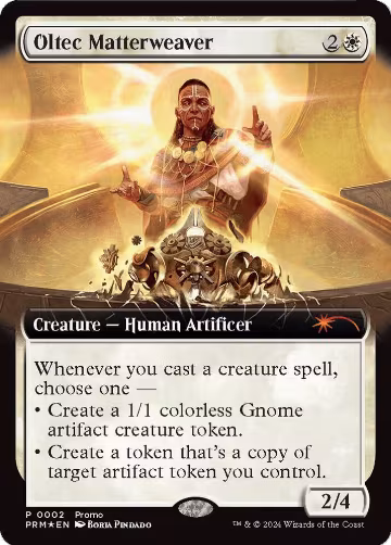 Oltec Matterweaver (Extended Art) (2), Launch Party & Release Event Promos — Magic card price