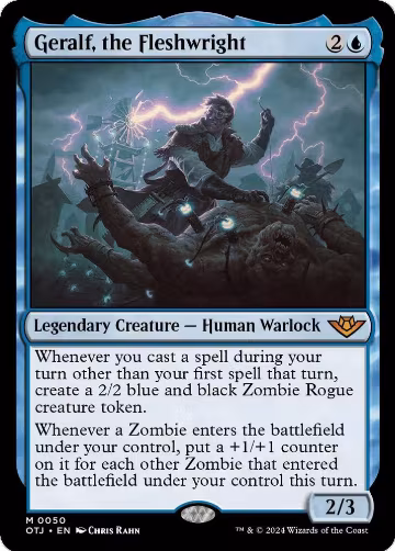 Geralf, the Fleshwright (50), Outlaws of Thunder Junction — Magic card price