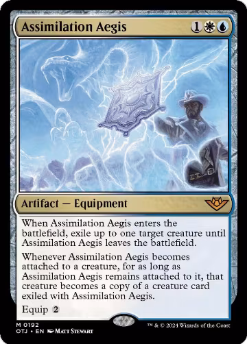 Assimilation Aegis (192), Outlaws of Thunder Junction — Magic card price