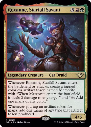 Roxanne, Starfall Savant (228), Outlaws of Thunder Junction — Magic card price
