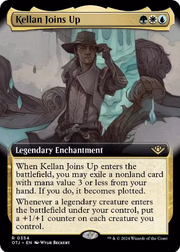 Kellan Joins Up (Extended Art) (354), Outlaws of Thunder Junction — Magic card price