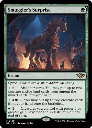 Smuggler's Surprise (180), Outlaws of Thunder Junction — Magic card price
