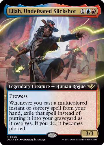 Lilah, Undefeated Slickshot (Extended Art) (356), Outlaws of Thunder Junction — Magic card price