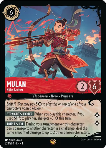 Mulan - Elite Archer (224/204) (224/204) — card price