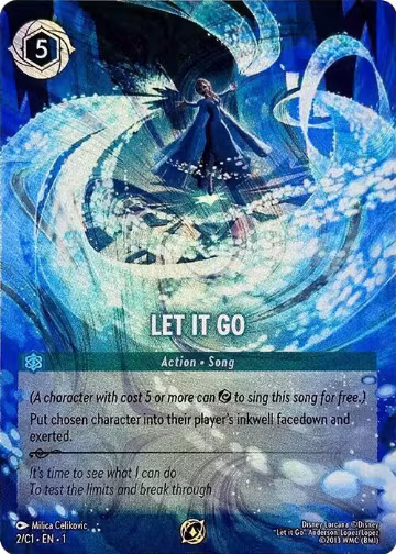 Let It Go (Disney Lorcana Challenge Top 128) (2), Disney Lorcana Promo Cards — Lorcana card price