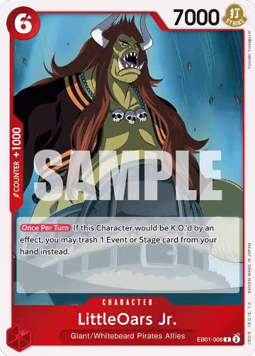 LittleOars Jr. (EB01-008), Extra Booster: Memorial Collection — One Piece card price