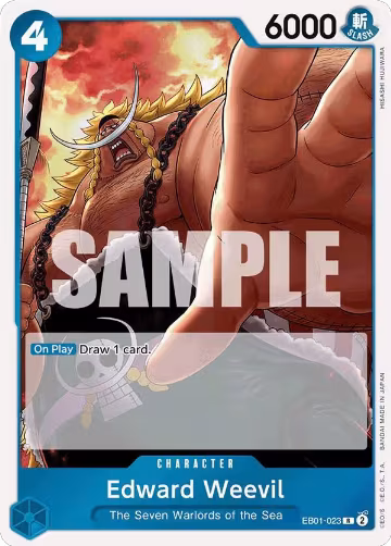 Edward Weevil (EB01-023), Extra Booster: Memorial Collection — One Piece card price