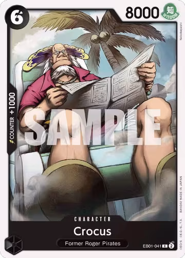 Crocus (EB01-041), Extra Booster: Memorial Collection — One Piece card price