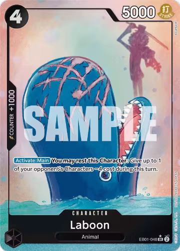 Laboon (048) (Alternate Art) (EB01-048) — card price