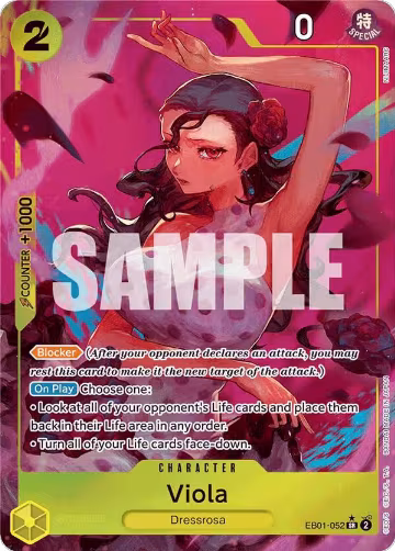 Viola (Alternate Art) (EB01-052), Extra Booster: Memorial Collection — One Piece card price