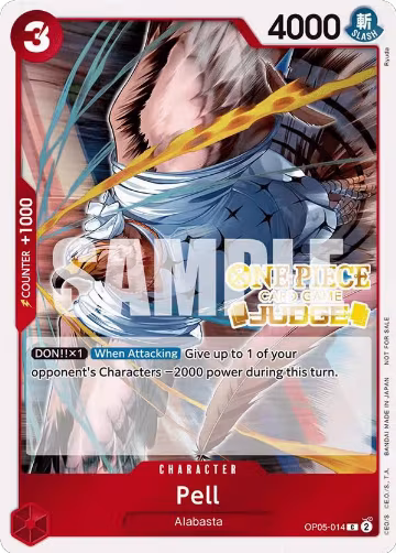 Pell (Judge Pack Vol. 3) (OP05-014), One Piece Promotion Cards — One Piece card price