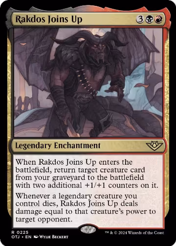 Rakdos Joins Up (225), Outlaws of Thunder Junction — Magic card price