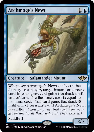 Archmage's Newt (39), Outlaws of Thunder Junction — Magic card price