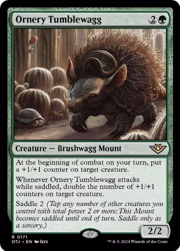 Ornery Tumblewagg (171), Outlaws of Thunder Junction — Magic card price