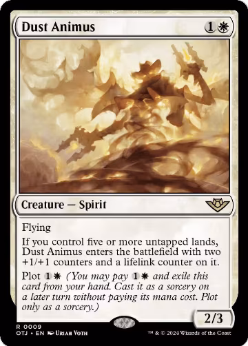 Dust Animus (9), Outlaws of Thunder Junction — Magic card price