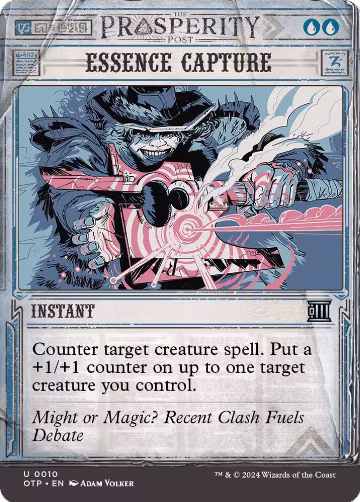 Essence Capture (10), Outlaws of Thunder Junction: Breaking News — Magic card price