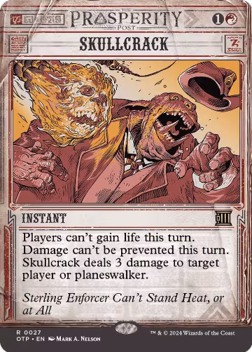 Skullcrack (27), Outlaws of Thunder Junction: Breaking News — Magic card price