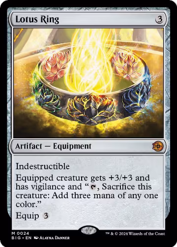 Lotus Ring (24), Outlaws of Thunder Junction: The Big Score — Magic card price