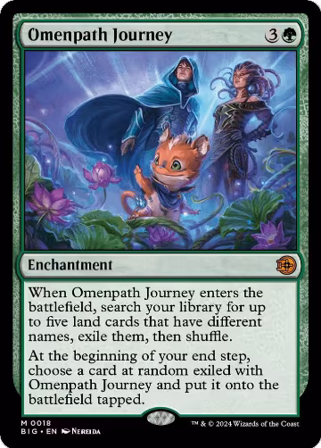 Omenpath Journey (18), Outlaws of Thunder Junction: The Big Score — Magic card price