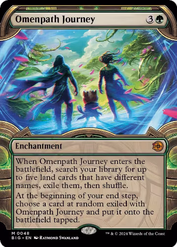 Omenpath Journey (Showcase) (48), Outlaws of Thunder Junction: The Big Score — Magic card price