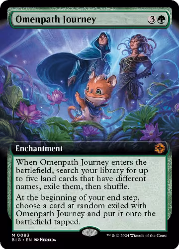 Omenpath Journey (Extended Art) (83), Outlaws of Thunder Junction: The Big Score — Magic card price