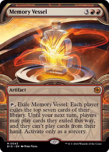 Memory Vessel (Showcase) (43), Outlaws of Thunder Junction: The Big Score — Magic card price