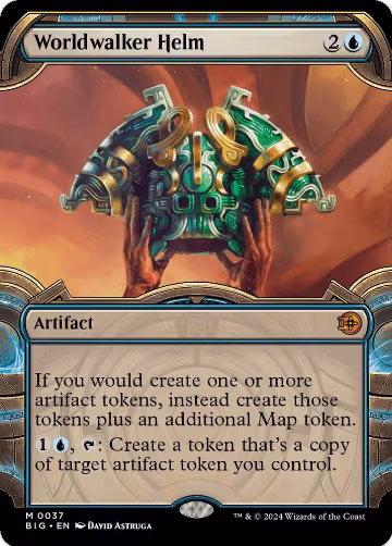 Worldwalker Helm (Showcase) (37), Outlaws of Thunder Junction: The Big Score — Magic card price