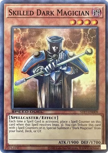 Skilled Dark Magician (STP7-EN009), Speed Duel: Tournament Pack 7 — Yu-Gi-Oh! card price