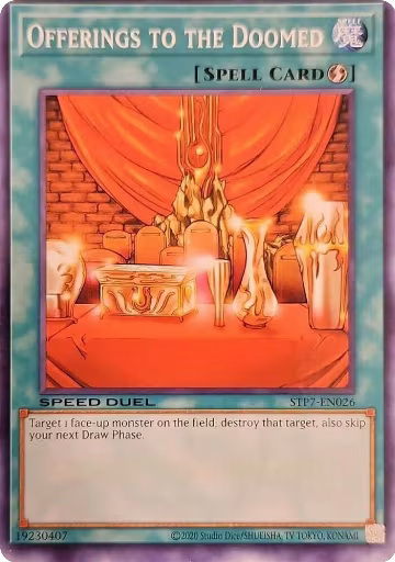 Offerings to the Doomed (STP7-EN026), Speed Duel: Tournament Pack 7 — Yu-Gi-Oh! card price