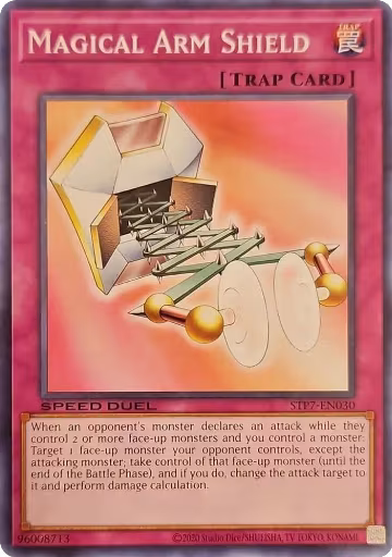 Magical Arm Shield (STP7-EN030), Speed Duel: Tournament Pack 7 — Yu-Gi-Oh! card price