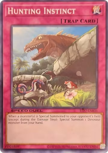 Hunting Instinct (STP7-EN031), Speed Duel: Tournament Pack 7 — Yu-Gi-Oh! card price
