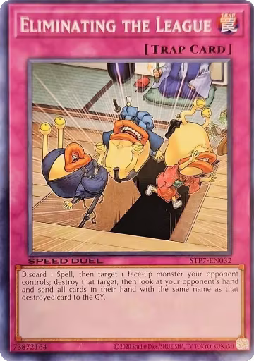 Eliminating the League (STP7-EN032), Speed Duel: Tournament Pack 7 — Yu-Gi-Oh! card price