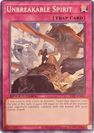 Unbreakable Spirit (STP7-EN033), Speed Duel: Tournament Pack 7 — Yu-Gi-Oh! card price