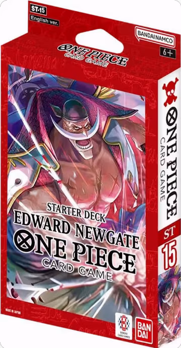 Starter Deck 15: RED Edward.Newgate, ST-15: Starter Deck 15 RED Edward.Newgate — One Piece sealed product price