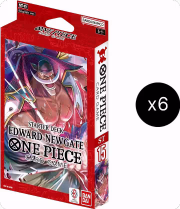 Starter Deck 15: RED Edward.Newgate Display, ST-15: Starter Deck 15 RED Edward.Newgate — One Piece sealed product price