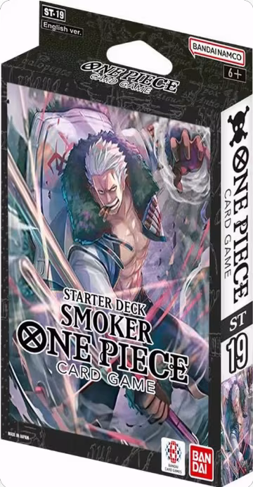 Starter Deck 19: BLACK Smoker, ST-19: Starter Deck 19 BLACK Smoker — One Piece sealed product price