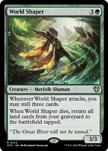 World Shaper (214), Commander: Outlaws of Thunder Junction — Magic card price