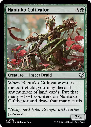 Nantuko Cultivator (198), Commander: Outlaws of Thunder Junction — Magic card price