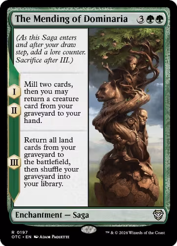 The Mending of Dominaria (197), Commander: Outlaws of Thunder Junction — Magic card price