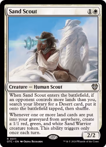 Sand Scout (11), Commander: Outlaws of Thunder Junction — Magic card price