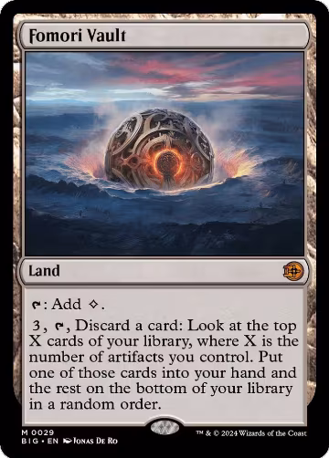 Fomori Vault (29), Outlaws of Thunder Junction: The Big Score — Magic card price