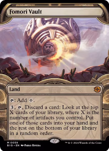 Fomori Vault (Showcase) (59), Outlaws of Thunder Junction: The Big Score — Magic card price
