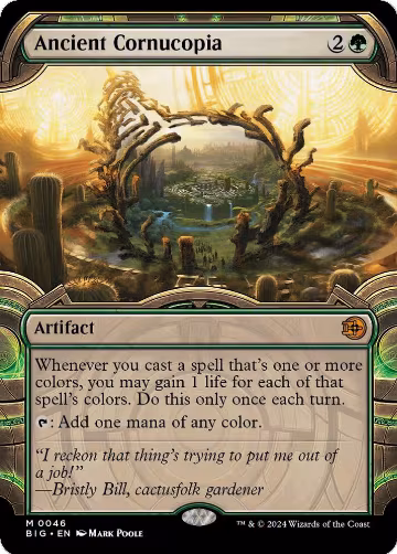 Ancient Cornucopia (Showcase) (46), Outlaws of Thunder Junction: The Big Score — Magic card price
