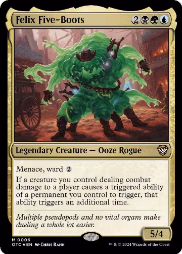 Felix Five-Boots (6), Commander: Outlaws of Thunder Junction — Magic card price